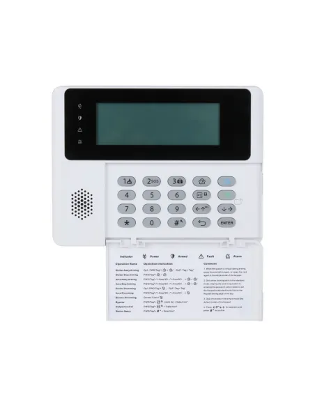 Teclado Vía Radio con Pantalla LCD Dahua DHI-ARK30C-RW2