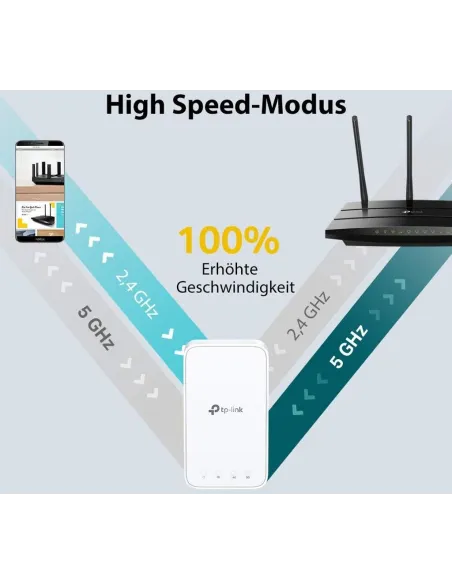 TP-Link RE300 repetidor Wi-Fi AC1200 OneMesh con WPS