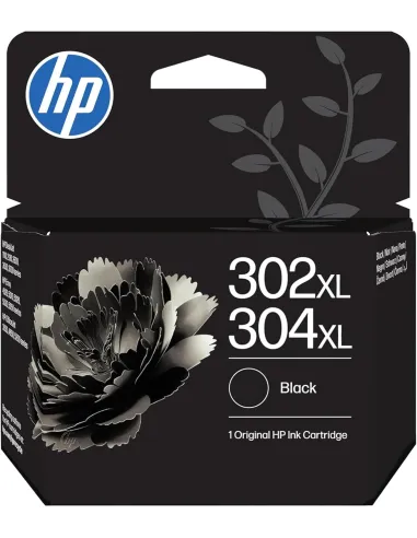 HP B7RT9AE 302XL-304XL Cartucho de Tinta Original Negro (Alta Capacidad)