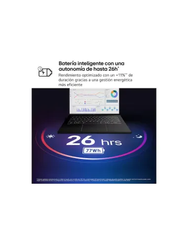 Portátil 16" LG Gram Book AI 16U55U-G.AU75BN Windows 11 Home