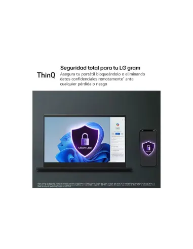 Portátil 16" LG Gram Book AI 16U55U-G.AU75BN Windows 11 Home