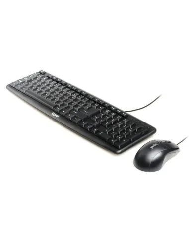 iggual COM-CK-BASIC kit teclado ratón USB negro oficina