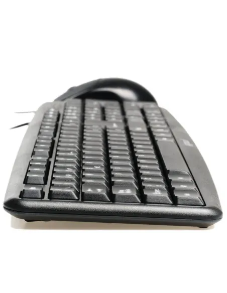 iggual COM-CK-BASIC kit teclado ratón USB negro oficina
