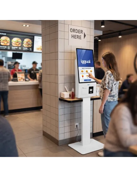 iggual ORCHID 27: kiosco interactivo Android 27" FHD