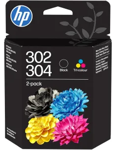 HP 302/304 Negro Cartucho de Tinta Original Alta Capacidad (B7RT7AE)-CCICTO1041