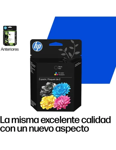 Cartucho de tinta HP 302/304 negro original: 120 pág. y 2 ml