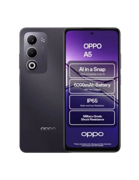 OPPO A5 4G 4GB 128GB Púrpura LCD HD+ de 6,67" a 90 Hz Dual SIM IP65