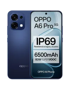 OPPO A6 Pro 5G 8GB/256GB Azul pantalla AMOLED de 6,57" a 120 Hz y 6500 mAh