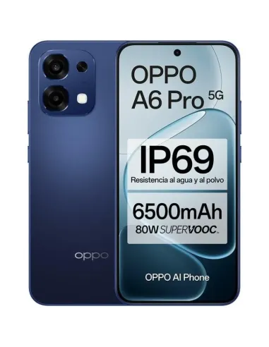 OPPO A6 Pro 5G 8GB/256GB Azul pantalla AMOLED de 6,57" a 120 Hz y 6500 mAh