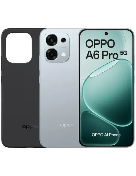 OPPO A6 Pro 5G 8GB/256GB Titanio pantalla AMOLED de 6,57" a 120 Hz y 6500 mAh