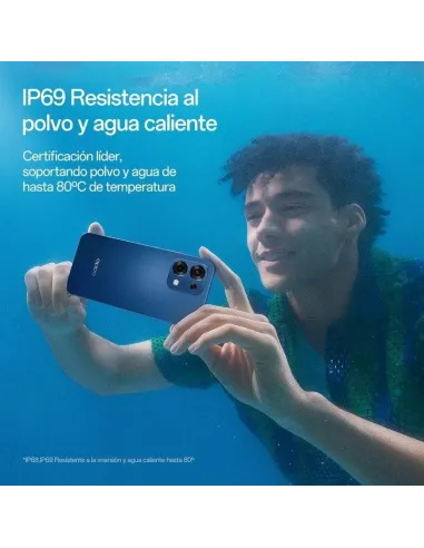 Smartphone OPPO A6 Pro 5G 8GB/256GB Titanio: AMOLED 120 Hz