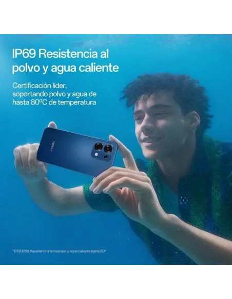 Smartphone OPPO A6 Pro 5G 8GB/256GB Titanio: AMOLED 120 Hz