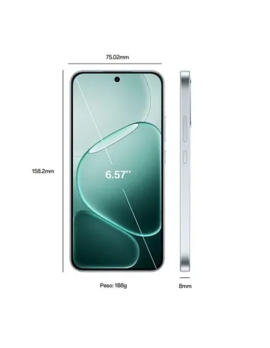 Smartphone OPPO A6 Pro 5G 8GB/256GB Titanio: AMOLED 120 Hz