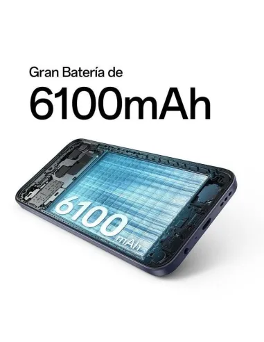 Smartphone OPPO A6x 6GB 256GB Plum Purple 6.75" hasta 120 Hz