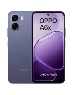 OPPO A6x 4G 4GB 128GB Púrpura pantalla LCD de 6,75" a 120 Hz y 6100 mAh