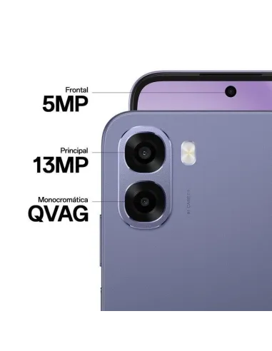 Smartphone OPPO A6x 4G 4GB 128GB Ice Blue de 6,75" a 120 Hz