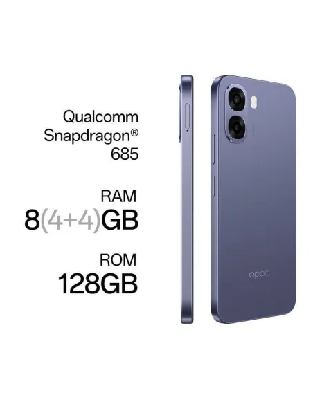Smartphone OPPO A6x 4G 4GB 128GB Ice Blue de 6,75" a 120 Hz