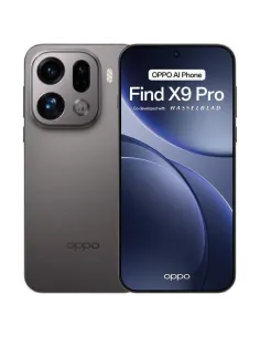 OPPO Find X9 Pro 5G 16GB 512GB Titanio Carbón pantalla AMOLED ProXDR de 6,78" a 120 Hz