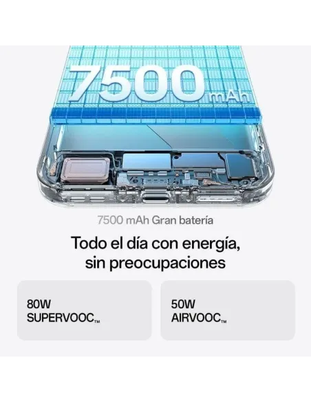 Smartphone OPPO Find X9 Pro 5G 16GB 512GB Titanio Carbón