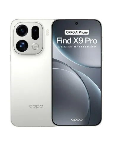 OPPO Find X9 Pro 5G 16GB 512GB Blanco pantalla AMOLED ProXDR de 6,78" a 120 Hz