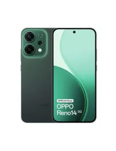 OPPO Reno14 5G 12GB 512GB Verde pantalla AMOLED de 6,59" a 120 Hz y 6000 mAh