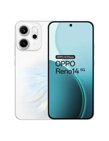 Smartphone OPPO Reno14 5G 12GB 512GB Blanco de 6.59" 120 Hz