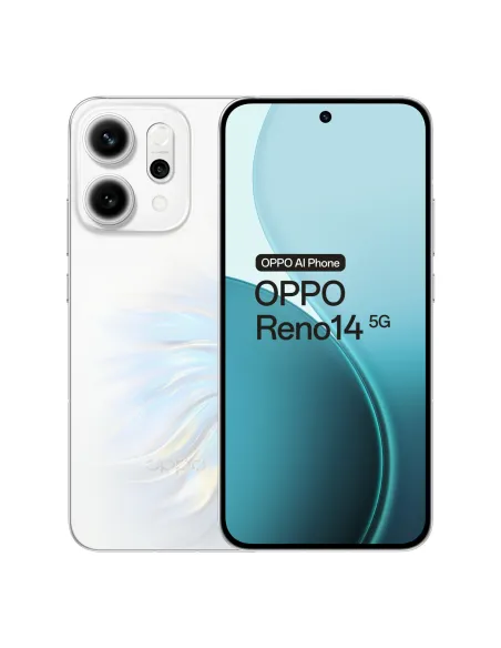 Smartphone OPPO Reno14 5G 12GB 512GB Blanco de 6.59" 120 Hz