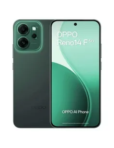 OPPO Reno14 F 5G 8GB 256GB Luminous Green pantalla AMOLED de 6,57" a 120 Hz y 6000 mAh
