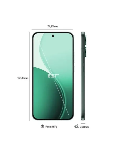 Smartphone OPPO Reno14 F 5G 8GB 256GB Luminous Green 6.57"
