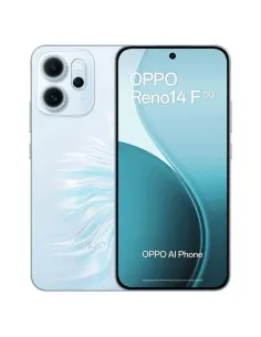 OPPO Reno14 F 5G 8GB 256GB Opal Blue pantalla AMOLED de 6,57" a 120 Hz y 6000 mHa
