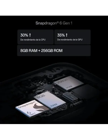 Smartphone OPPO Reno14 F 5G 8GB 256GB Opal Blue de 6.57"