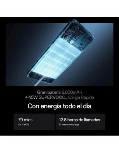 Smartphone OPPO Reno14 F 5G 8GB 256GB Opal Blue de 6.57"