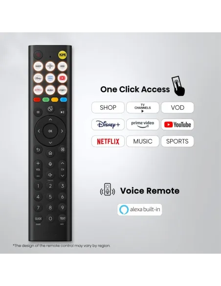 Televisor Hisense 50E79S QLED 50" Smart TV 4K VIDAA y HDR