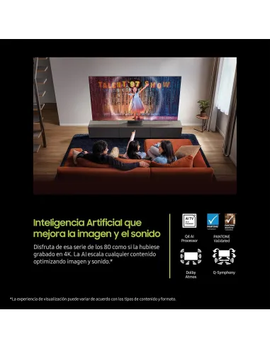 Samsung QLED Q6F 55" 4K Tizen con eARC y HDR10+ Smart TV