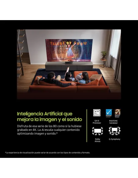 Samsung QLED Q6F 55" 4K Tizen con eARC y HDR10+ Smart TV