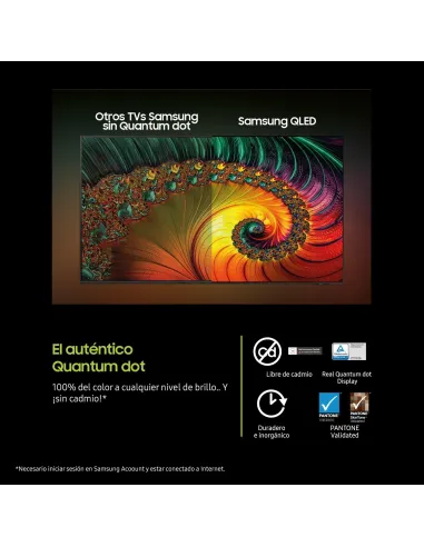 Samsung QLED Q6F 55" 4K Tizen con eARC y HDR10+ Smart TV
