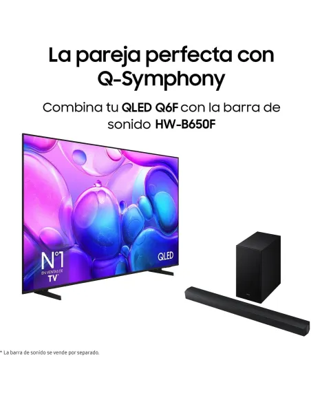 Samsung QLED Q6F 55" 4K Tizen con eARC y HDR10+ Smart TV