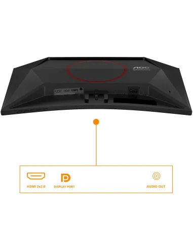 Monitor AOC C24G42E 23,6" curvo 180 Hz Fast VA, HDR10 gaming