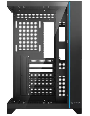 Hiditec H3 PRO Negra aRGB: caja ATX USB-C, BTF y GPU 400 mm