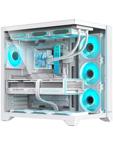 Hiditec H3 PRO Blanca aRGB Torre ATX con Cristal Templado y USB-C