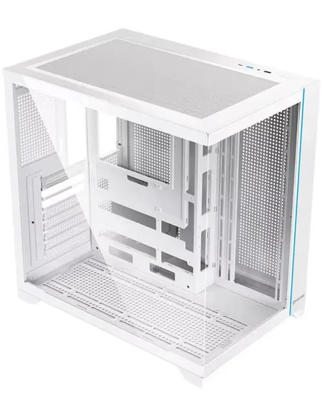 Hiditec H3 PRO blanca aRGB: caja ATX USB-C y GPU 400 mm