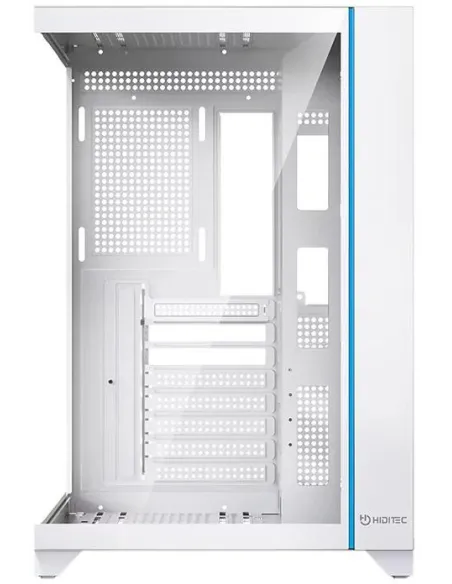 Hiditec H3 PRO blanca aRGB: caja ATX USB-C y GPU 400 mm