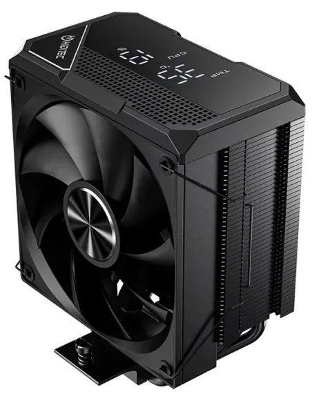 Hiditec DC20 PRO Negro: disipador CPU PWM con pantalla RGB