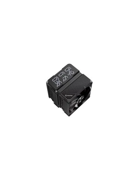 Hiditec DC40 PRO Negro: doble torre con pantalla RGB y 240W