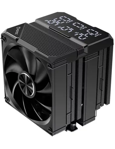 Hiditec DC40 PRO Negro Ventilador para CPU PWM con Pantalla RGB