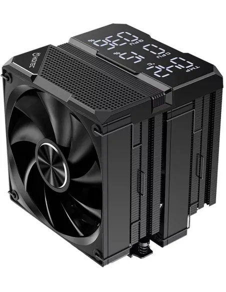 Hiditec DC40 PRO Negro Ventilador para CPU PWM con Pantalla RGB