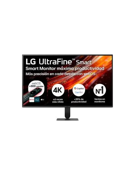 Monitor 4K 32" LG UltraFine Smart 32U701SB-B USB-C 65W