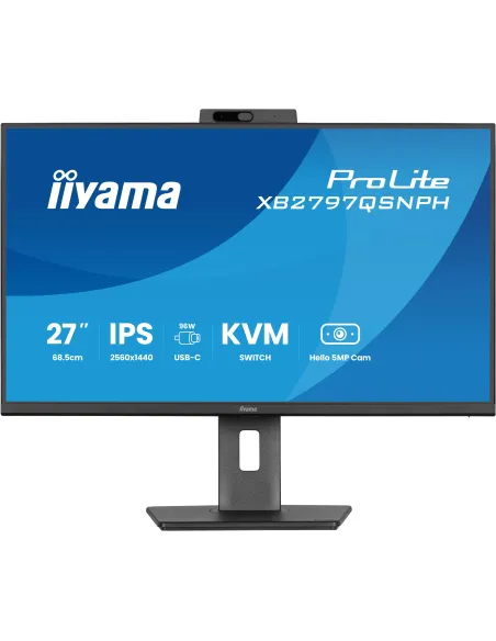 Iiyama XB2797QSNPH-B1 monitor QHD USB-C 96W KVM de oficina