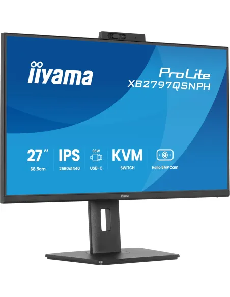 Iiyama XB2797QSNPH-B1 monitor QHD USB-C 96W KVM de oficina