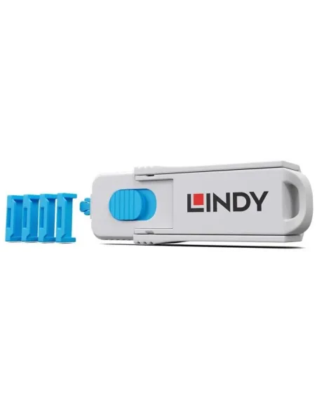 Lindy 40320 Bloqueador de Puerto HDMI Azul Gris